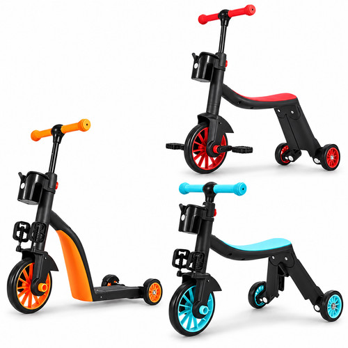 Kids scooter 3 - 6-in-1, wheel
