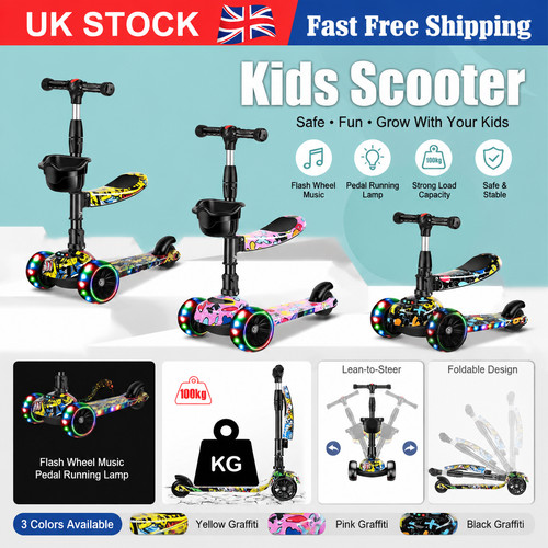 Scooter child kick flashing - scooter,