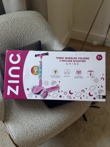 Zinc shine pink wheeled - zinc,