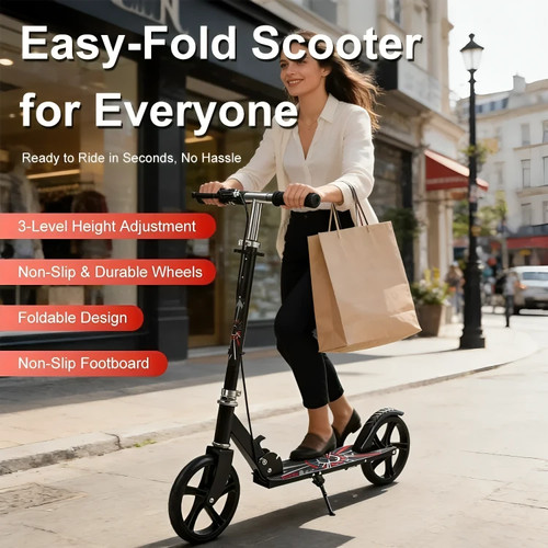 Folding adult scooter big - adult,
