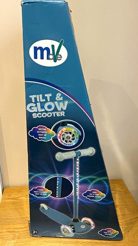 Move tilt glow push scooter - move,