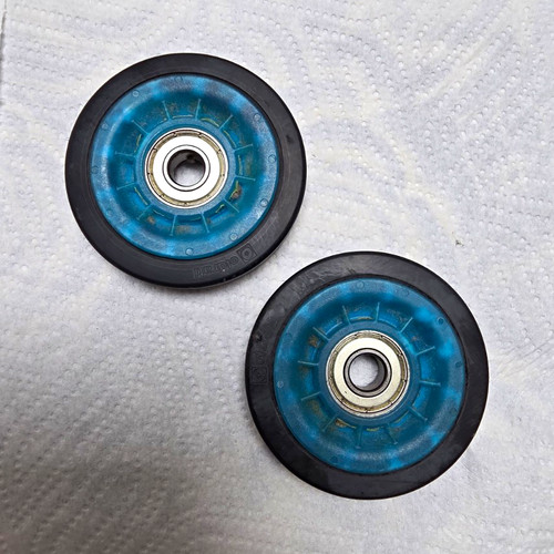 Blue black push scooter - 2x,