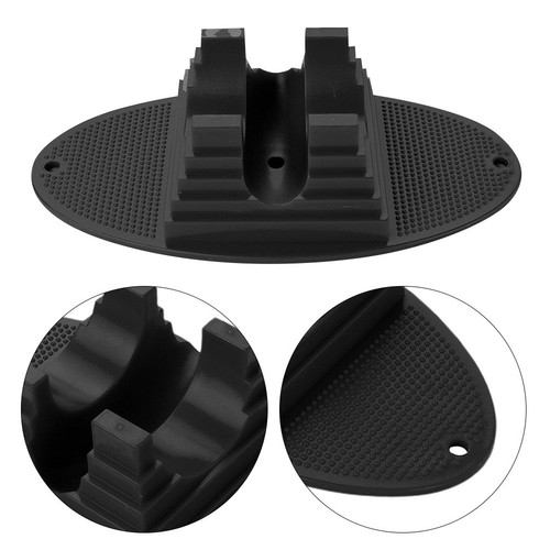 Black plastic scooter stand - black,