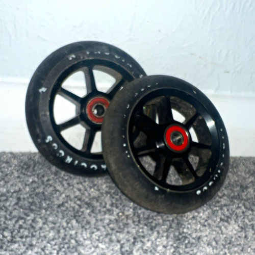 Black push scooter - black,