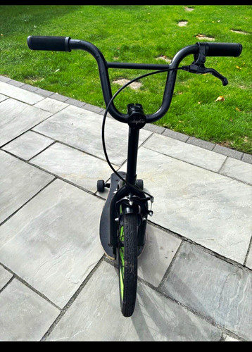Sbyke black push scooter large - scooter,