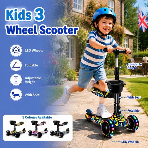 Wheel kick scooter - 3, with