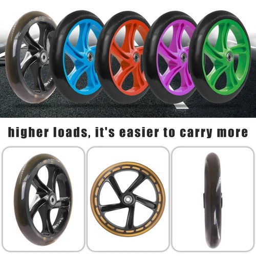 2pc solid wheels 200mm - 1/2pc,